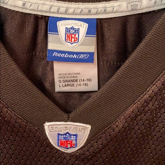 Charlie Frye Browns Jersey, Size L (Youth) - Picture 2 of 4